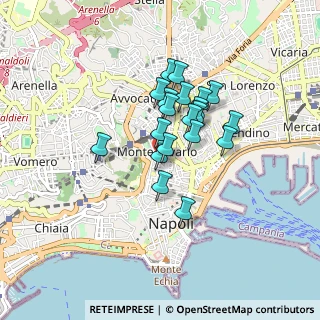 Mappa Vico dei Pellegrini, 80134 Napoli NA, Italia (0.67)