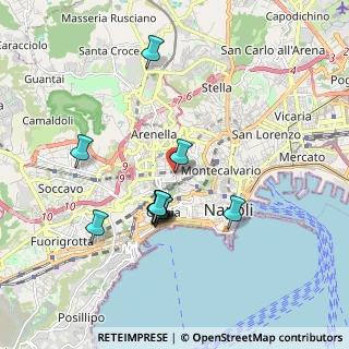 Mappa Via Michele Kerbaker, 80128 Napoli NA, Italia (1.75909)