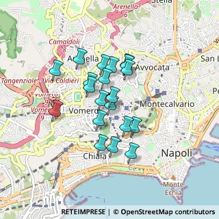 Mappa Via Michele Kerbaker, 80128 Napoli NA, Italia (0.724)