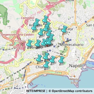 Mappa Via Michele Kerbaker, 80128 Napoli NA, Italia (0.703)
