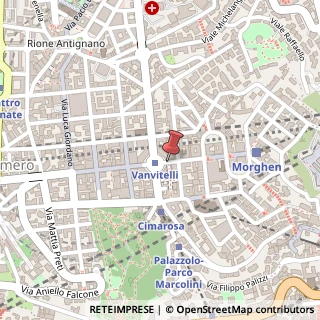 Mappa Piazza Vanvitelli, 37, 80129 Napoli, Napoli (Campania)
