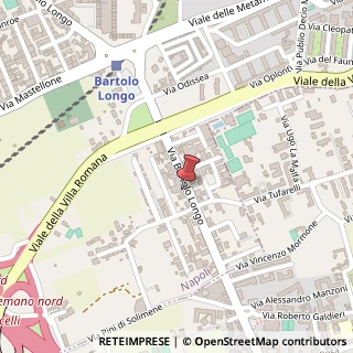 Mappa Via Bartolo Longo, 350, 80147 Napoli, Napoli (Campania)