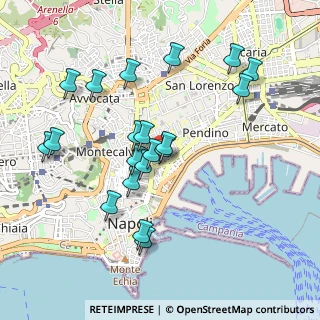 Mappa Piazzetta di Porto, 80134 Napoli NA, Italia (0.994)