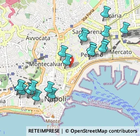 Mappa Piazzetta di Porto, 80134 Napoli NA, Italia (1.191)