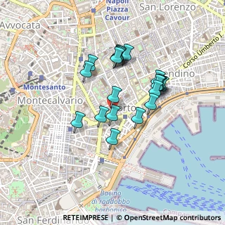 Mappa Piazzetta di Porto, 80134 Napoli NA, Italia (0.3935)