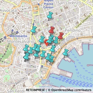 Mappa Piazzetta di Porto, 80134 Napoli NA, Italia (0.3825)