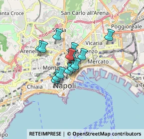 Mappa Piazzetta di Porto, 80134 Napoli NA, Italia (1.11357)