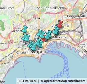 Mappa Piazzetta di Porto, 80134 Napoli NA, Italia (1.2085)