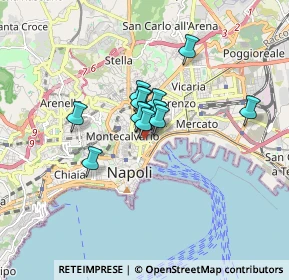 Mappa Piazzetta di Porto, 80134 Napoli NA, Italia (1.04154)