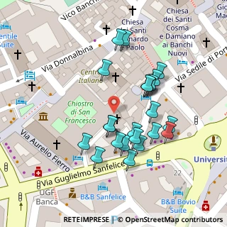 Mappa Piazzetta di Porto, 80134 Napoli NA, Italia (0.05739)