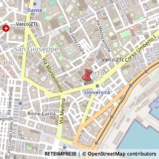 Mappa Via Cardinale Guglielmo Sanfelice,  10, 80134 Napoli, Napoli (Campania)