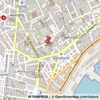 Mappa Via Santa Maria La Nova,  32, 80134 Napoli, Napoli (Campania)