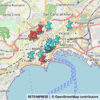 Mappa Piazzetta di Porto, 80134 Napoli NA, Italia (1.25294)