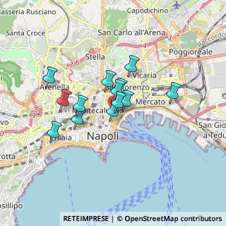 Mappa Piazzetta di Porto, 80134 Napoli NA, Italia (1.36308)