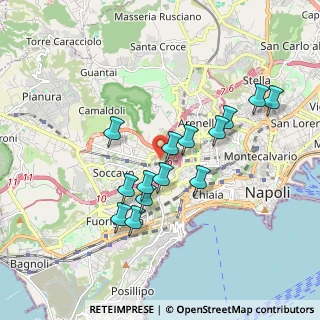 Mappa Via San Domenico, 80126 Napoli NA, Italia (1.735)