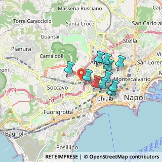 Mappa Via San Domenico, 80126 Napoli NA, Italia (1.36273)