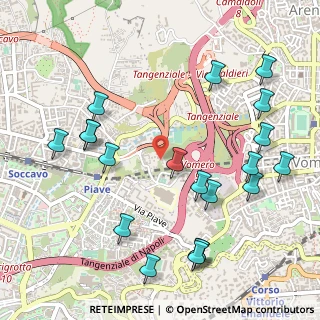 Mappa Via San Domenico, 80126 Napoli NA, Italia (0.6615)