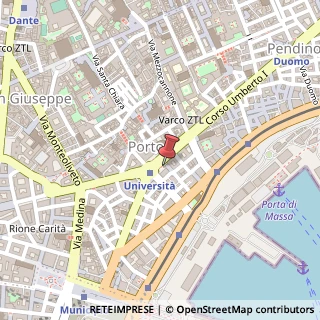 Mappa Piazza Giovanni Bovio, 8, 80133 Napoli, Napoli (Campania)