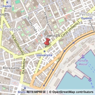 Mappa Piazza Giovanni Bovio,  33, 80133 Napoli, Napoli (Campania)