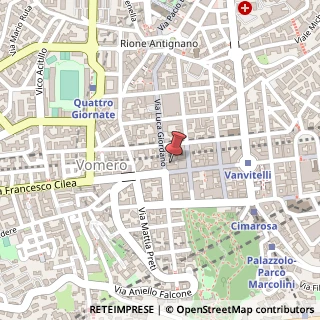 Mappa Via Luca Giordano, 90, 80129 Napoli, Napoli (Campania)