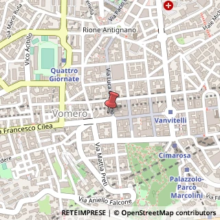 Mappa Via Antiniana, 9, tel 0 Pozzuoli, Napoli (Campania)