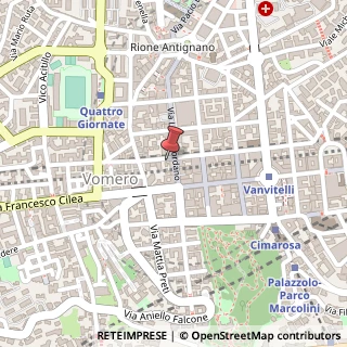 Mappa Via Solimena Francesco, 139, 80127 Napoli, Napoli (Campania)