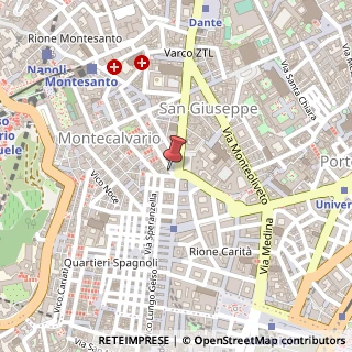 Mappa Piazza Carità, 4, 80134 Napoli, Napoli (Campania)