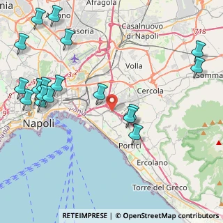 Mappa Via Gerardo Chiaromonte, 80147 Napoli NA, Italia (5.94389)