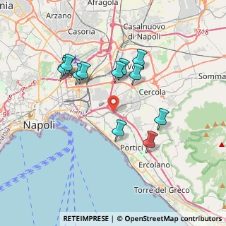 Mappa Via Gerardo Chiaromonte, 80147 Napoli NA, Italia (3.73583)
