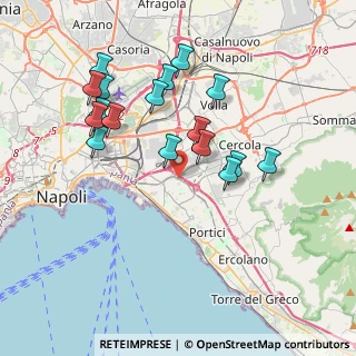 Mappa Via Gerardo Chiaromonte, 80147 Napoli NA, Italia (3.92118)