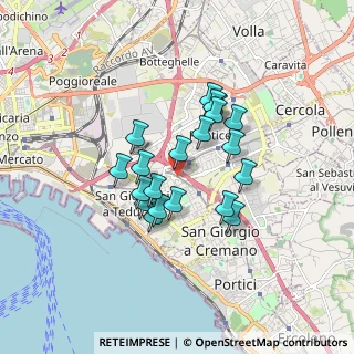 Mappa Via Gerardo Chiaromonte, 80147 Napoli NA, Italia (1.411)