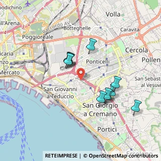 Mappa Via Gerardo Chiaromonte, 80147 Napoli NA, Italia (1.74818)