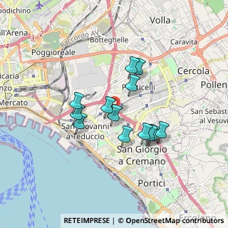 Mappa Via Gerardo Chiaromonte, 80147 Napoli NA, Italia (1.48308)