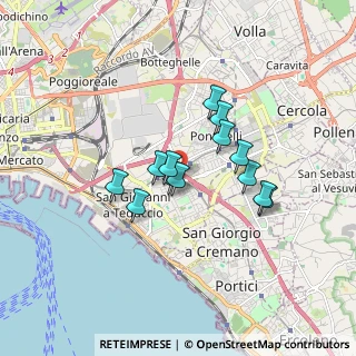 Mappa Via Gerardo Chiaromonte, 80147 Napoli NA, Italia (1.38231)