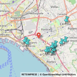 Mappa Via Gerardo Chiaromonte, 80147 Napoli NA, Italia (2.43333)