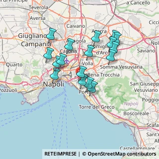 Mappa Via Gerardo Chiaromonte, 80147 Napoli NA, Italia (6.77118)