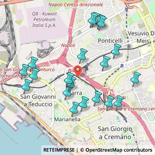 Mappa Via Gerardo Chiaromonte, 80147 Napoli NA, Italia (1.2085)