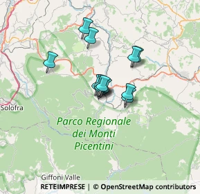 Mappa Via Don Minzoni, 83048 Montella AV, Italia (4.15615)