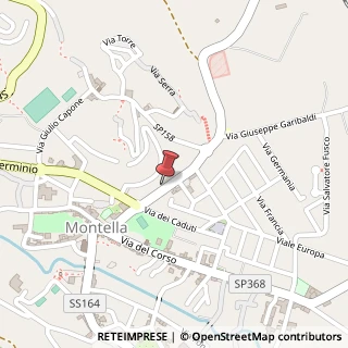 Mappa Via Minzoni, 45, 83048 Montella AV, Italia, 83048 Montella, Avellino (Campania)