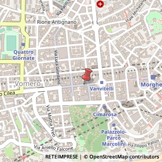 Mappa Via Alessandro Scarlatti,  110, 80127 Napoli, Napoli (Campania)