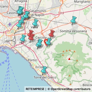 Mappa Corso Garibaldi Giuseppe, 80040 San Sebastiano al Vesuvio NA, Italia (5.01765)