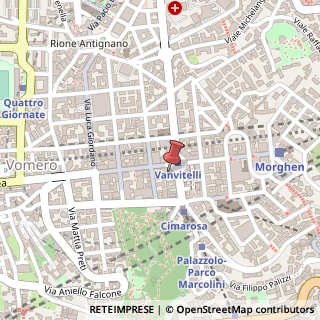 Mappa Piazza Vanvitelli, 15, 80120 Napoli, Napoli (Campania)