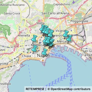 Mappa Via S. Maria la Nova, 80134 Napoli NA, Italia (0.908)