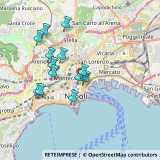 Mappa Via S. Maria la Nova, 80134 Napoli NA, Italia (1.855)