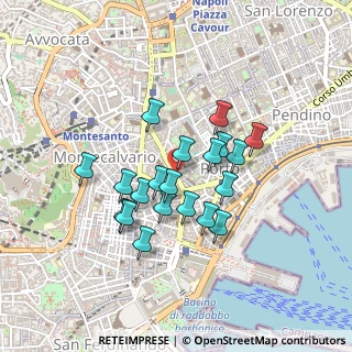 Mappa Via S. Maria la Nova, 80134 Napoli NA, Italia (0.379)