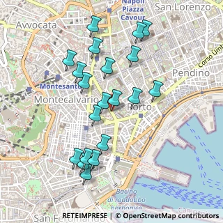 Mappa Via S. Maria la Nova, 80134 Napoli NA, Italia (0.5155)