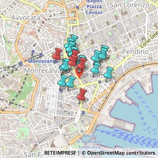 Mappa Via S. Maria la Nova, 80134 Napoli NA, Italia (0.294)
