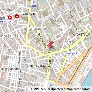 Mappa Via Monteoliveto, 32, 80134 Napoli, Napoli (Campania)