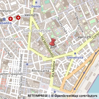 Mappa Via Pino Daniele, 56, 80134 Napoli, Napoli (Campania)