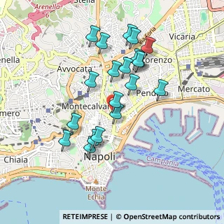Mappa Via S. Maria la Nova, 80134 Napoli NA, Italia (0.912)